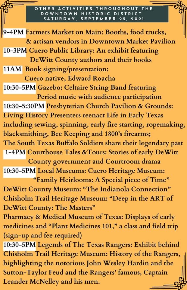 DeWitt County Celebrates 175th Cuero Chamber of Commerce