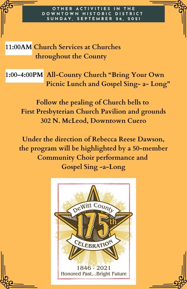 DeWitt County Celebrates 175th Cuero Chamber of Commerce