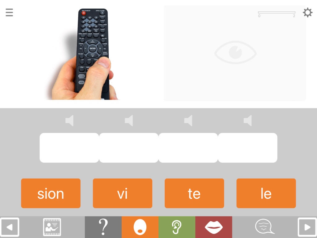 Syllable Sorter Cuespeak