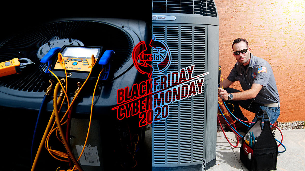 Black Friday Cyber Monday Offers 2020 AC Repair + HVAC Installation