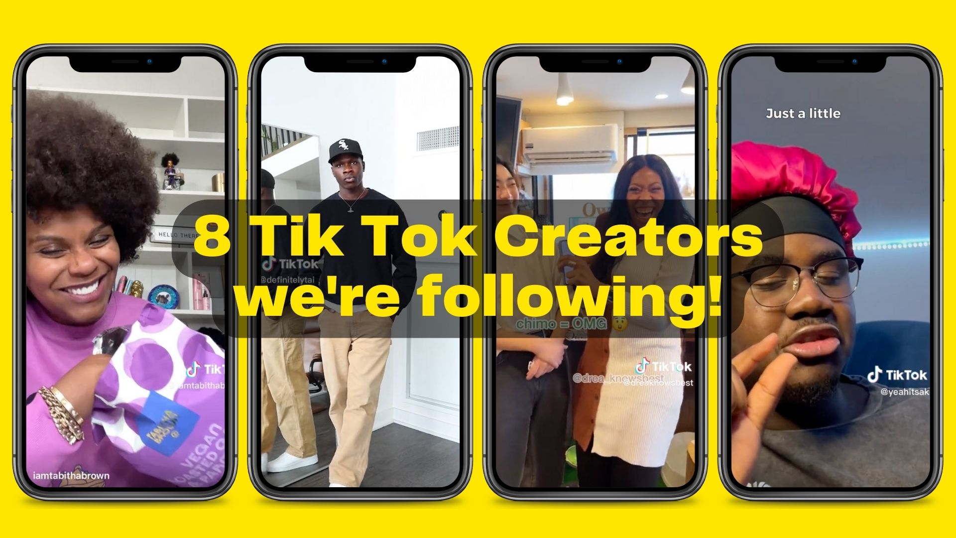 8 Black TikTok Creators To Watch Cue The Culture