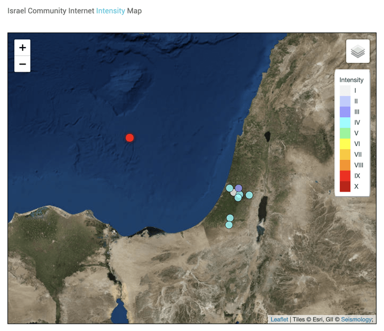 Earthquake in Israel rocks Haifa Christians United for Israel