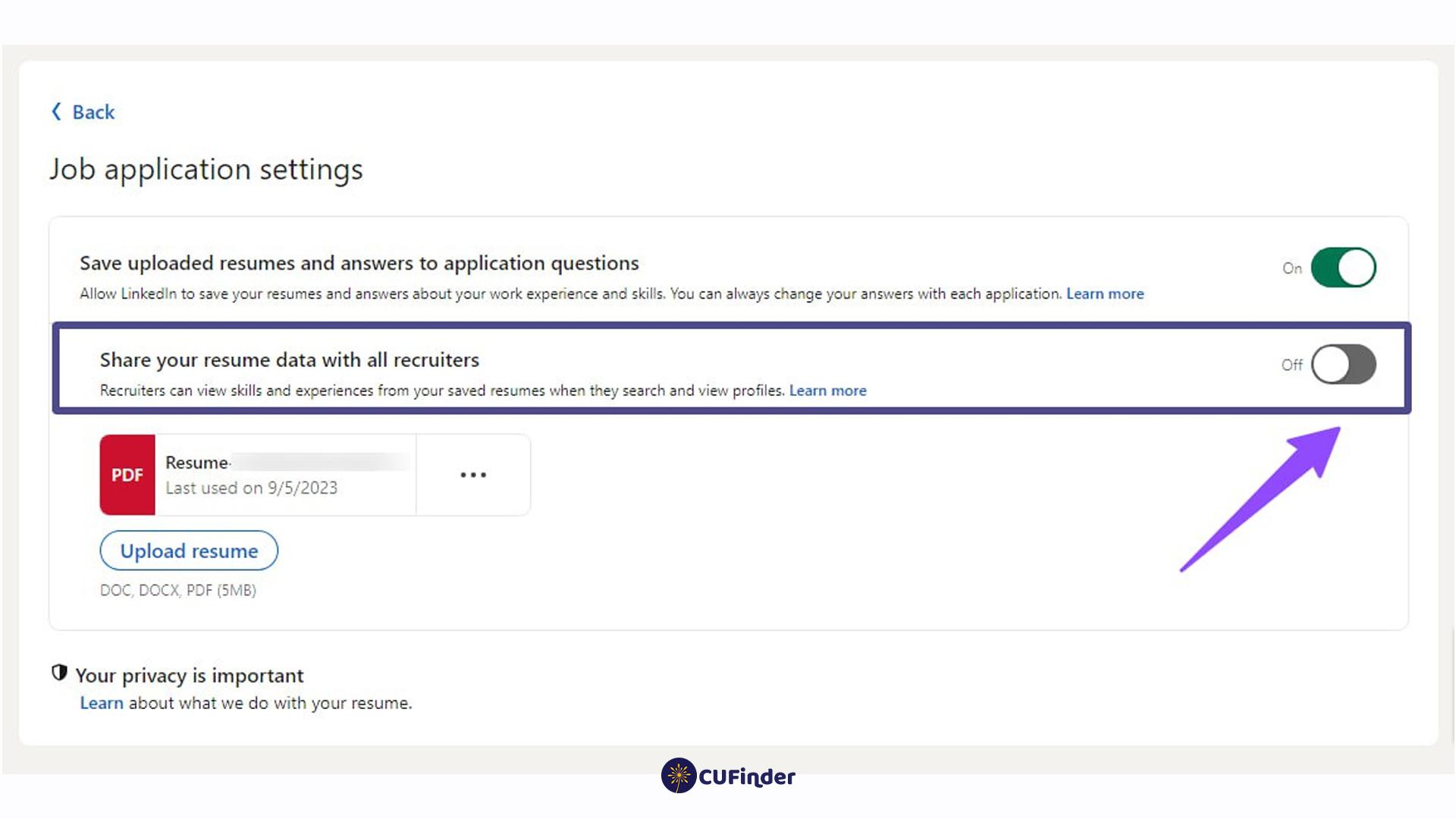 How to Update LinkedIn Without Notifying? CUFinder