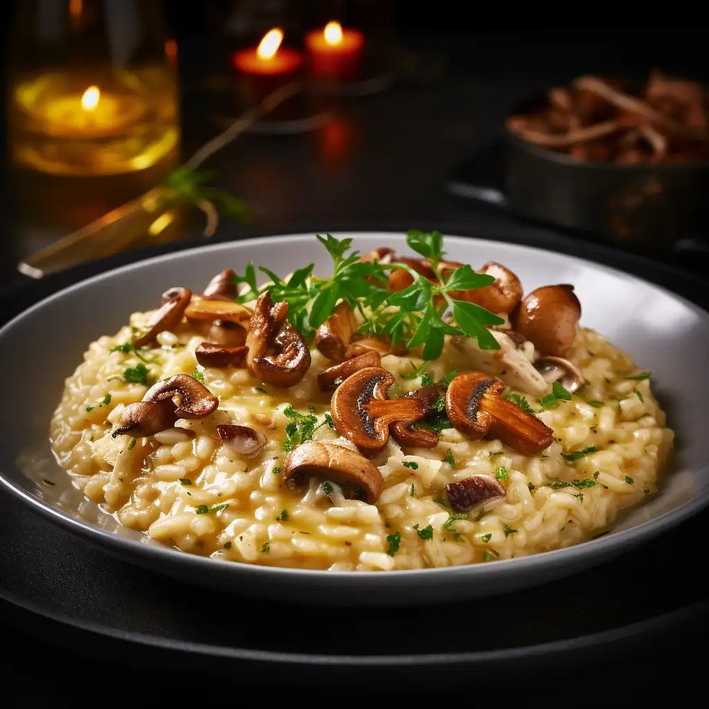 Recette de risotto aux cèpes Cuis'inox.fr