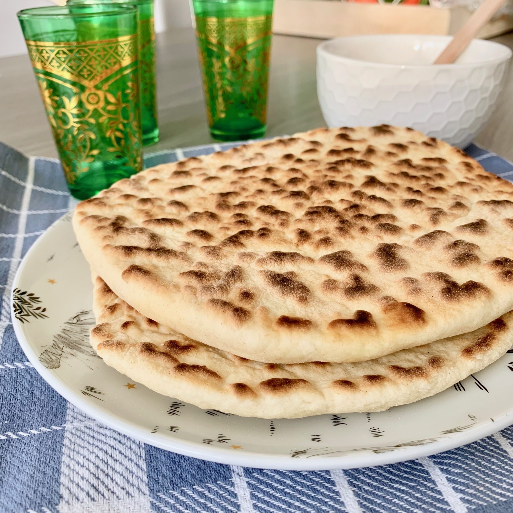 faire du pain a la poele