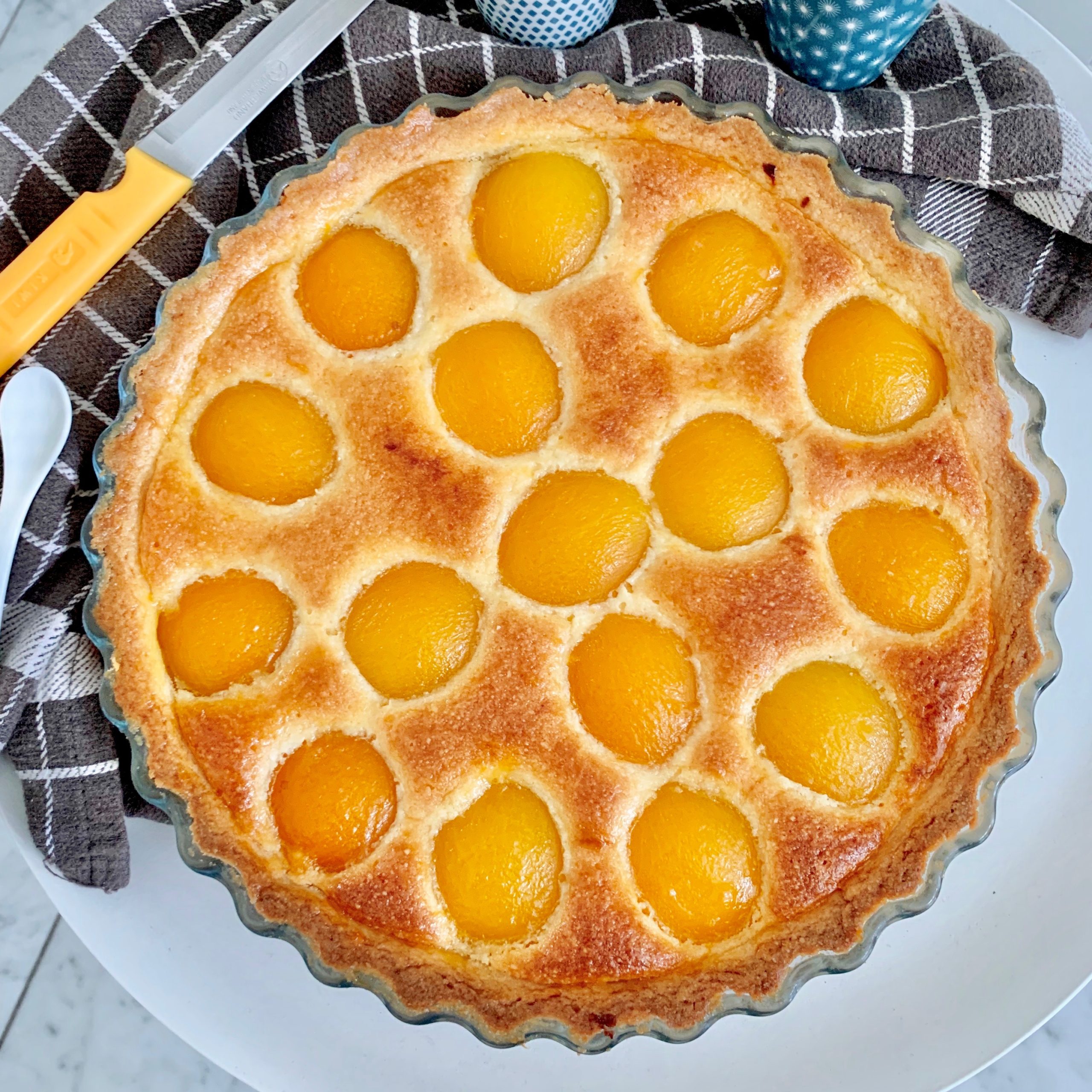 Tarte Amandine Aux Abricots