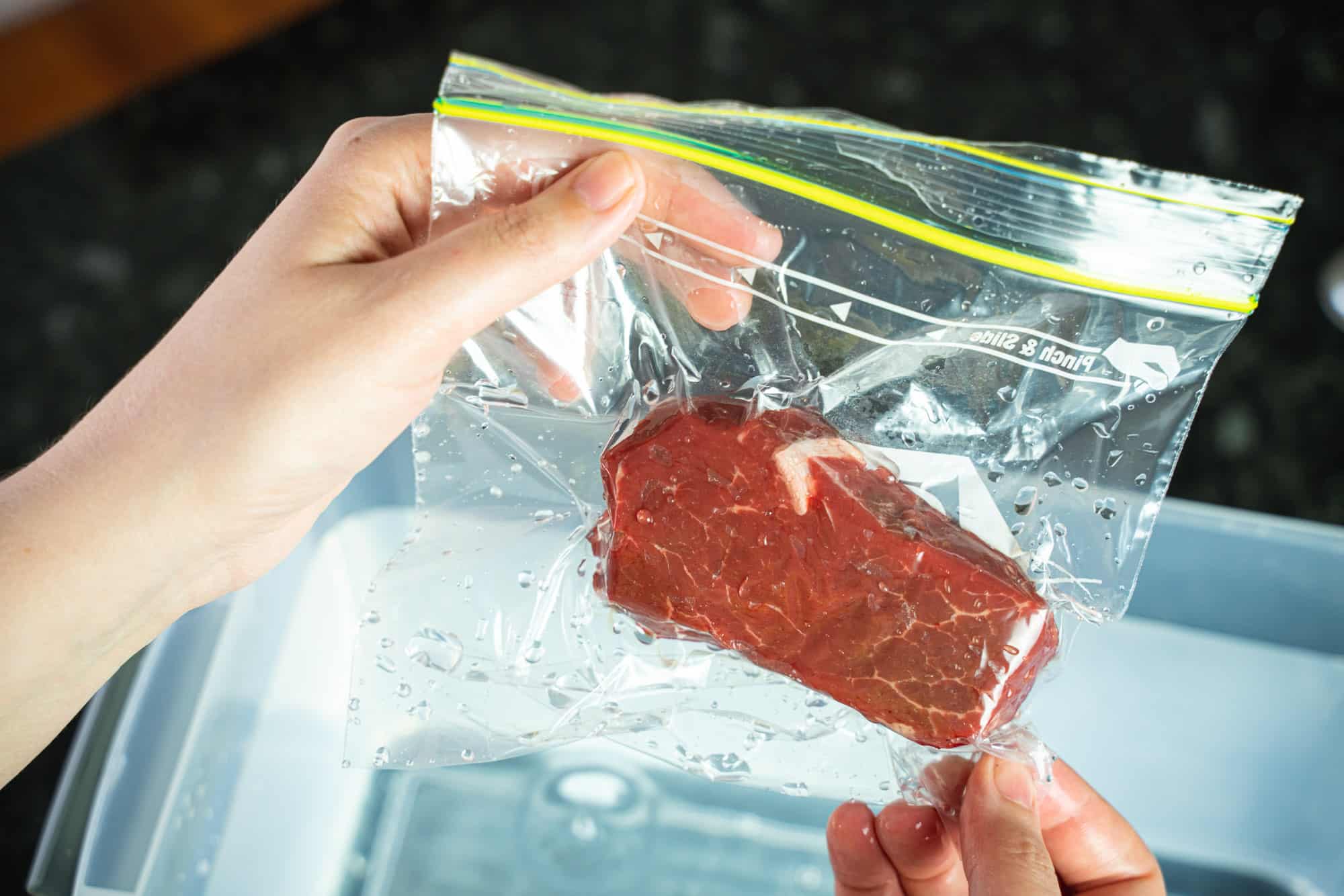 The Water Displacement Method for Sous Vide No Vacuum Sealer Required! Cuisine Technology