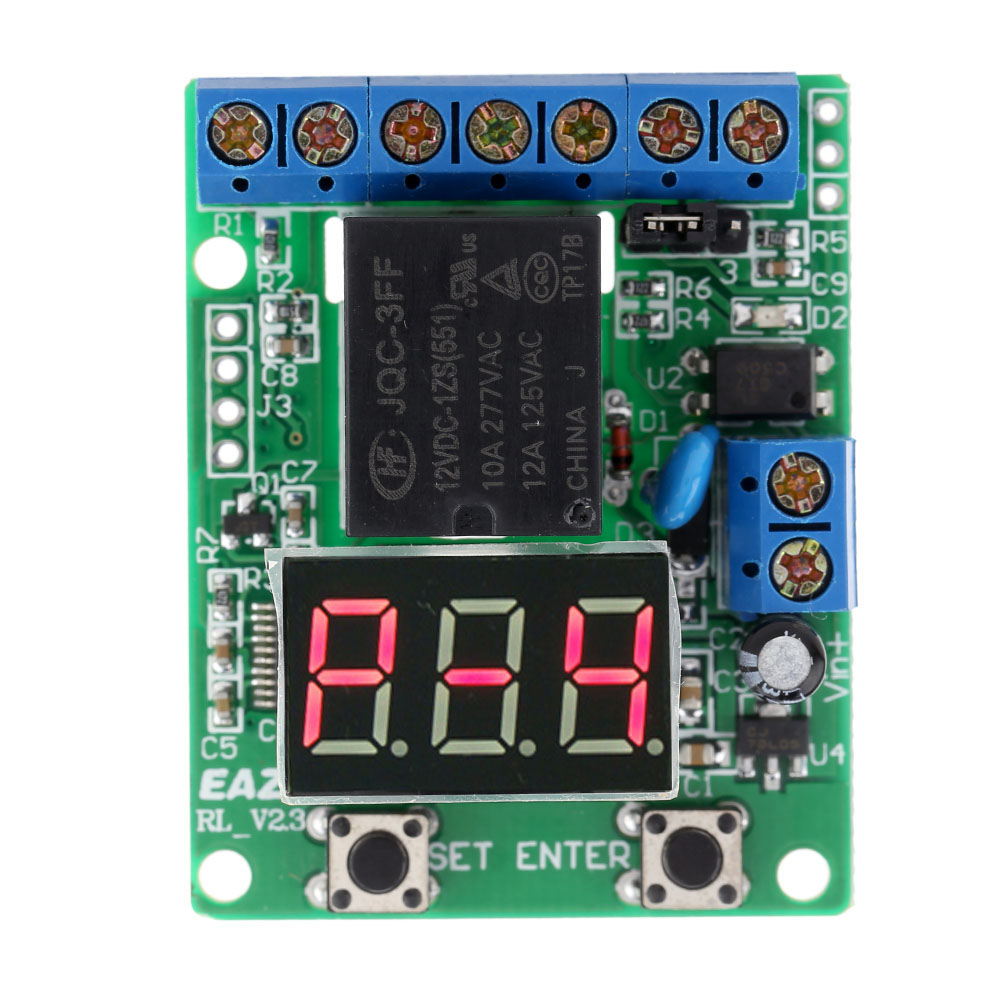 Multifunction Relay Control Module PLC Counting Cycle Timer Control