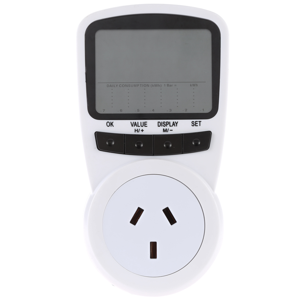 Digital Wattmeter LCD Power Meter Watt Meter Energy
