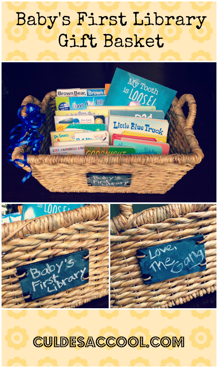 Baby's First Library Gift Basket