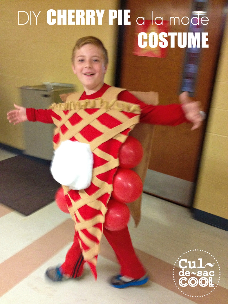 DIY Cherry Pie A La Mode Costume