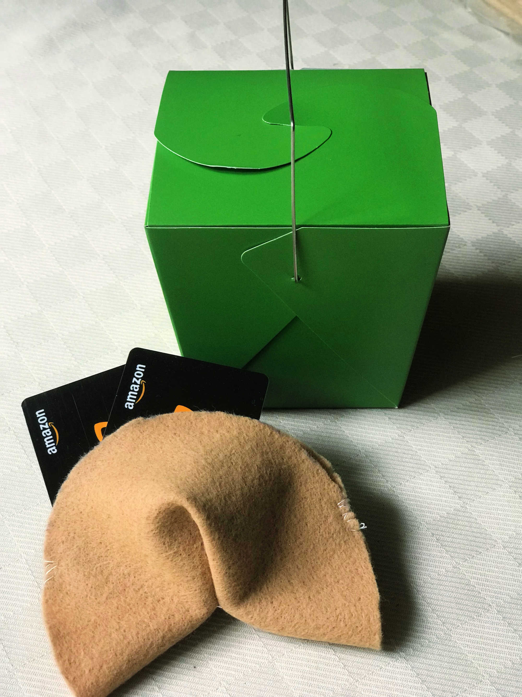 DIY Cash or Gift Card Fortune Cookie Gift