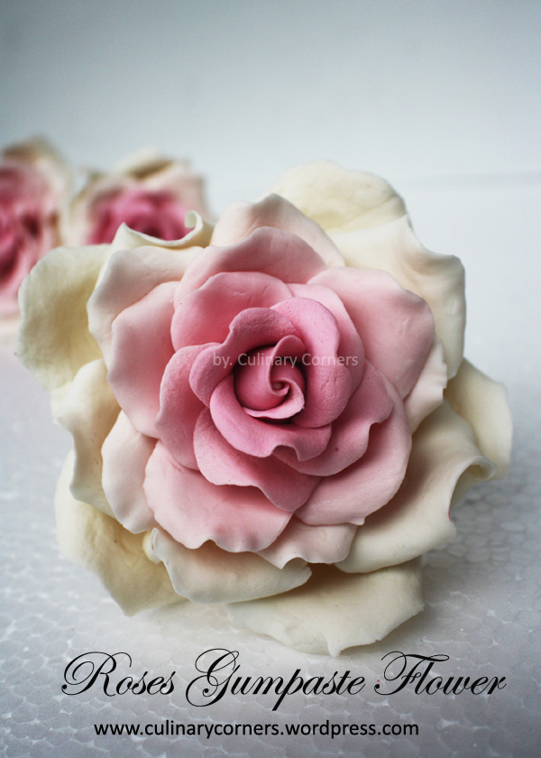 Roses Gumpaste Flowers Culinary Corners
