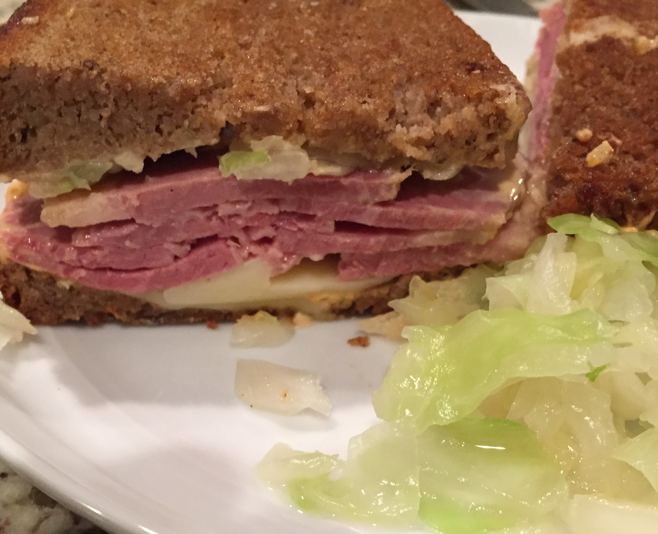 Classic Corned Beef Reuben culinary flights of fancy