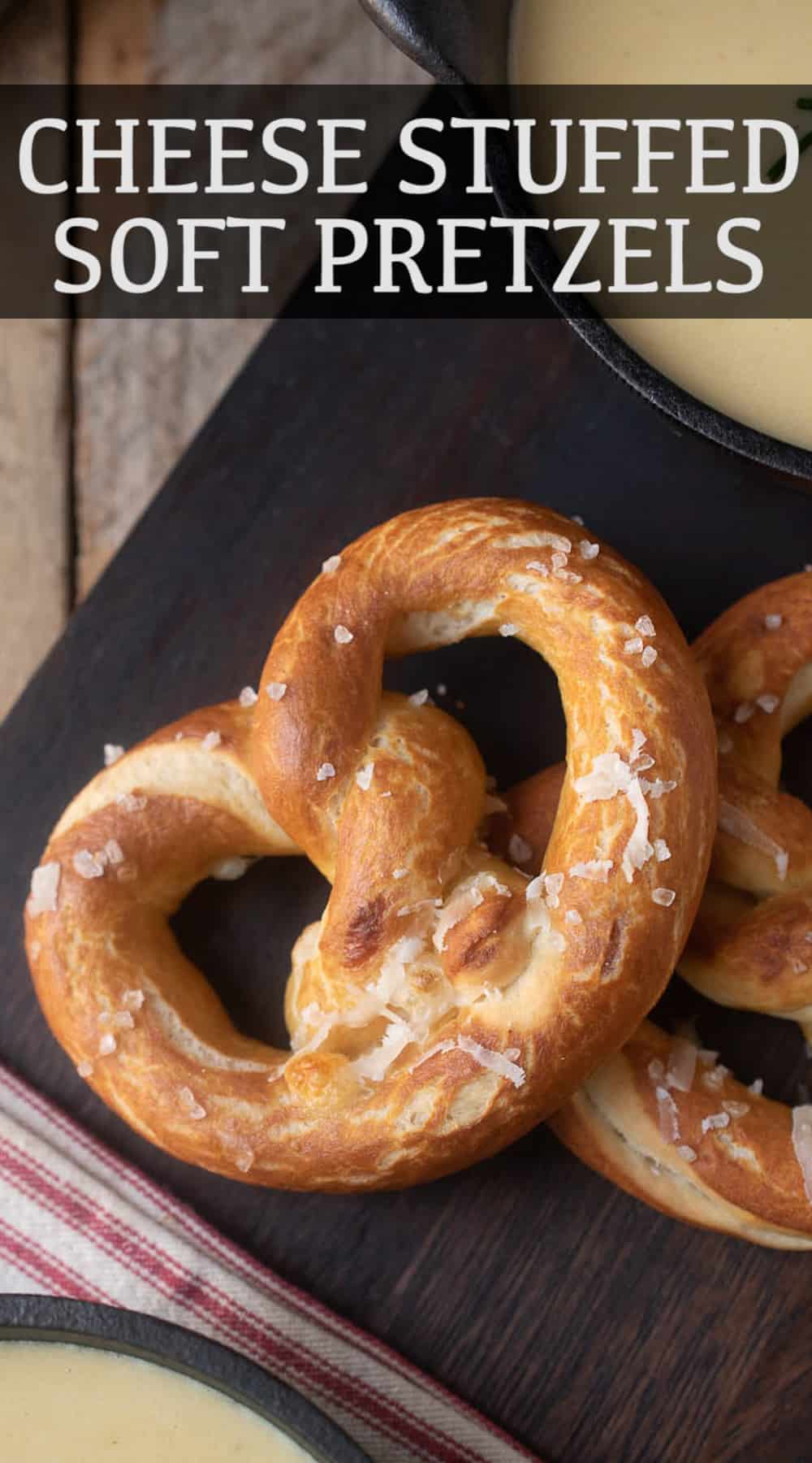 Cheese Stuffed Soft Pretzels Culinary Ginger