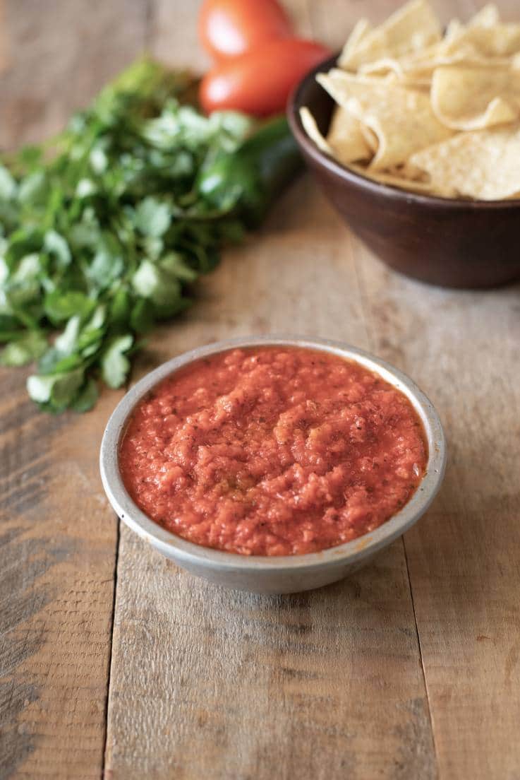 Easy RestaurantStyle Red Salsa Recipe Culinary Ginger