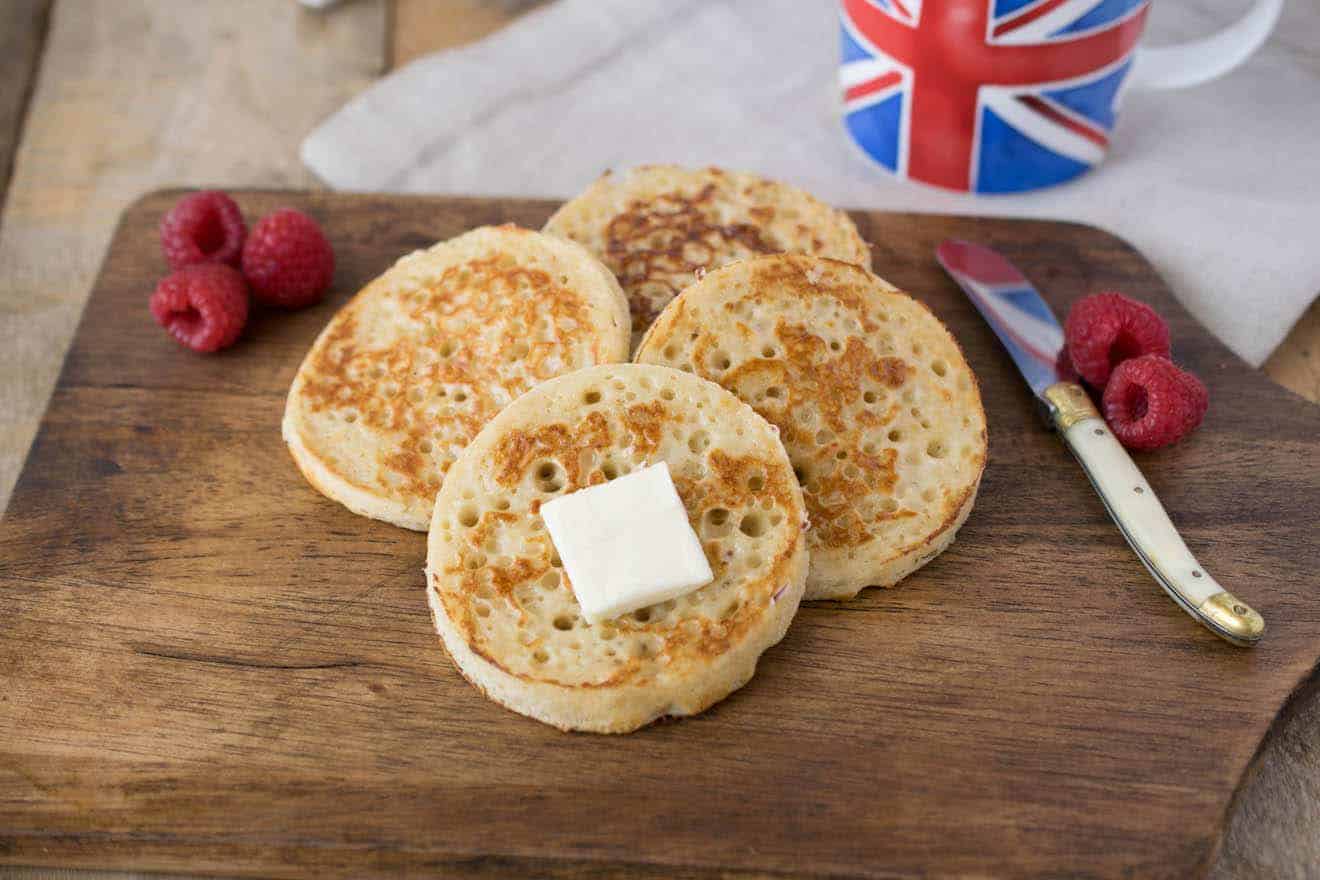English Crumpets Culinary Ginger