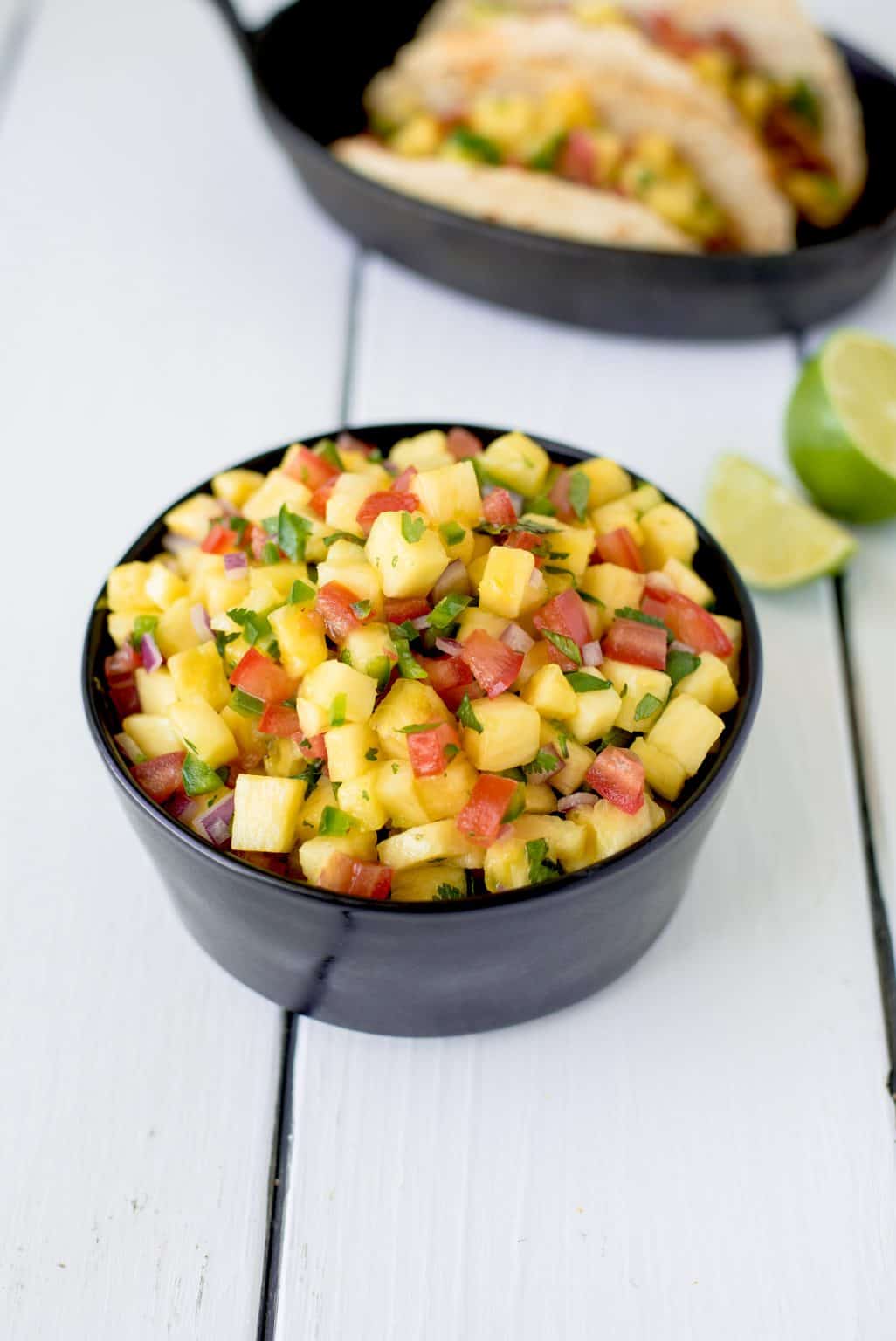 Fresh Pineapple Salsa Culinary Ginger