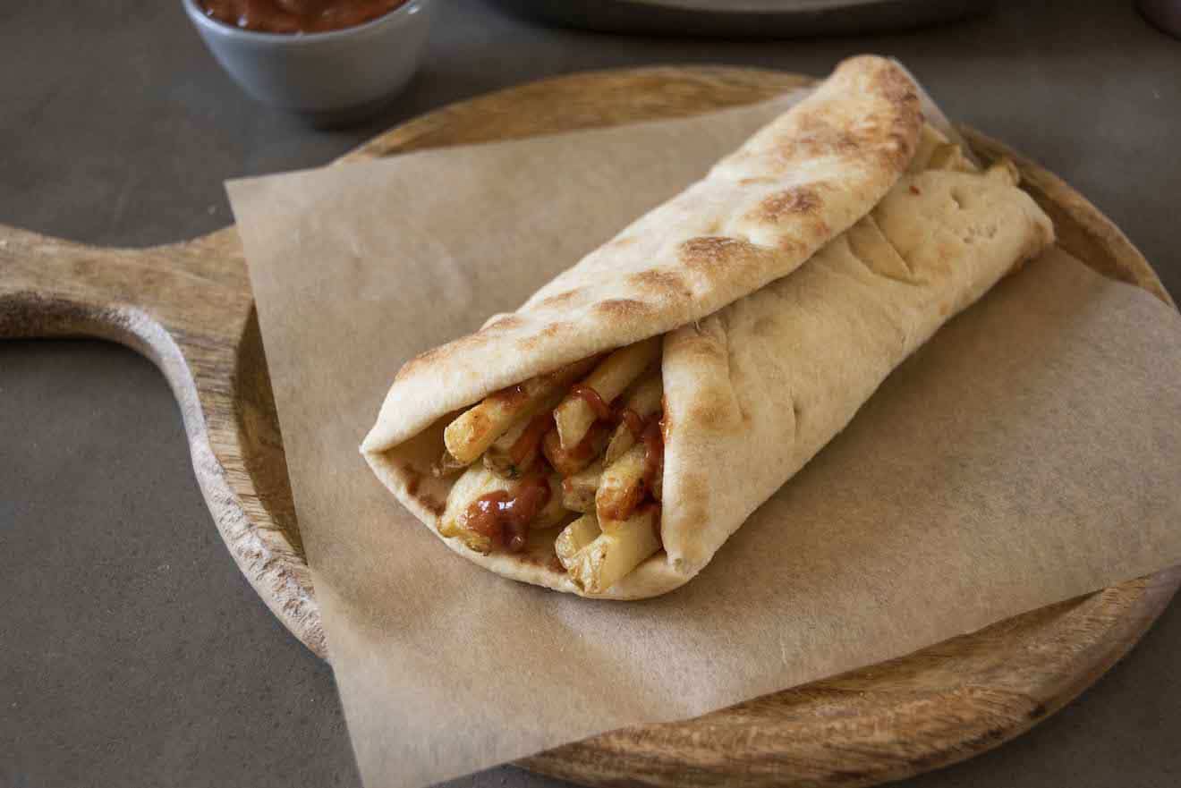 Gourmet British Chip Butty