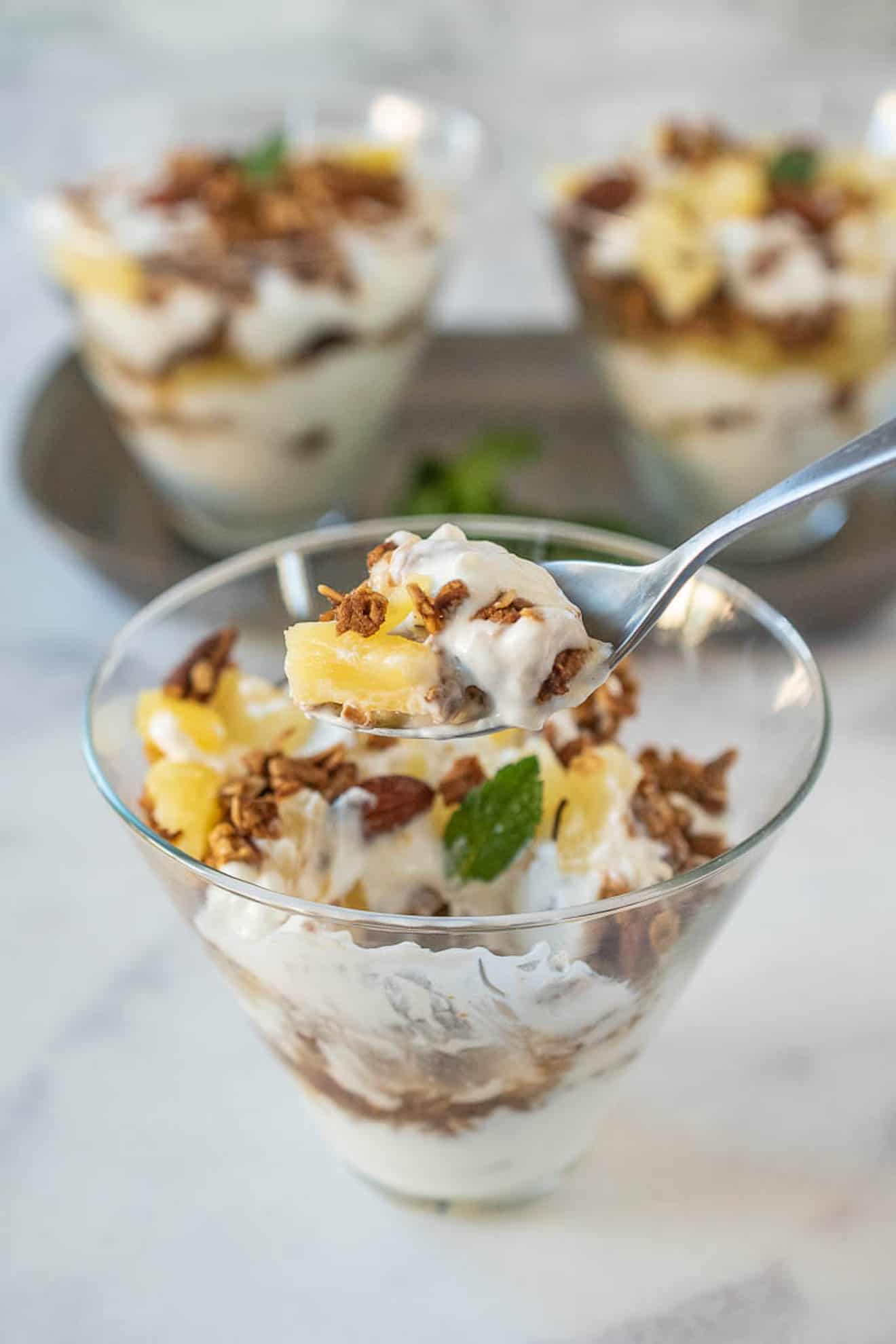 Homemade Pineapple Coconut Yogurt Culinary Ginger