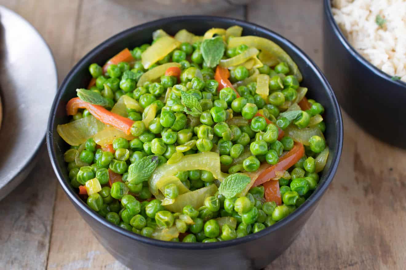 Indian Spiced Peas