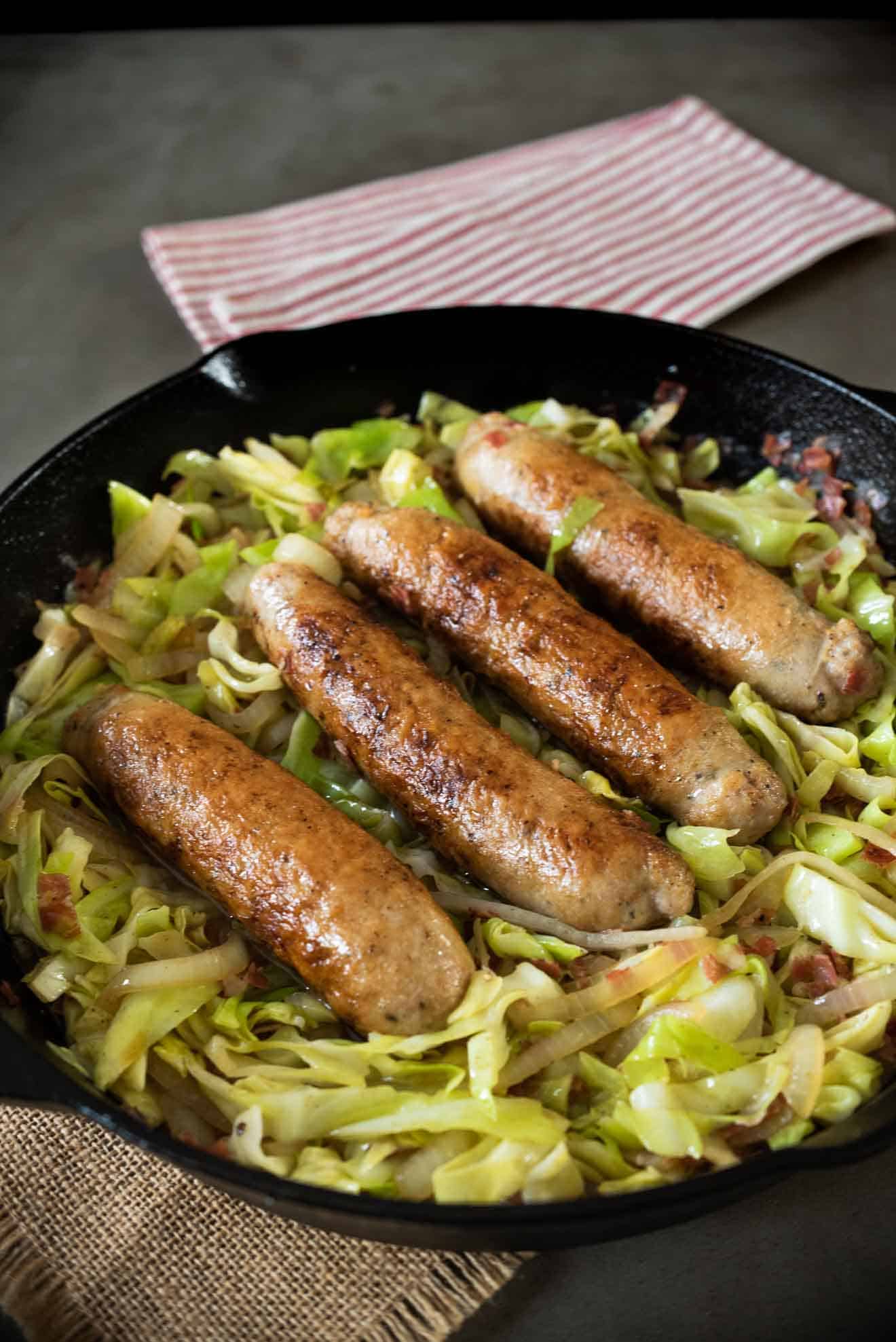 Italian Sausage and Cabbage Culinary Ginger