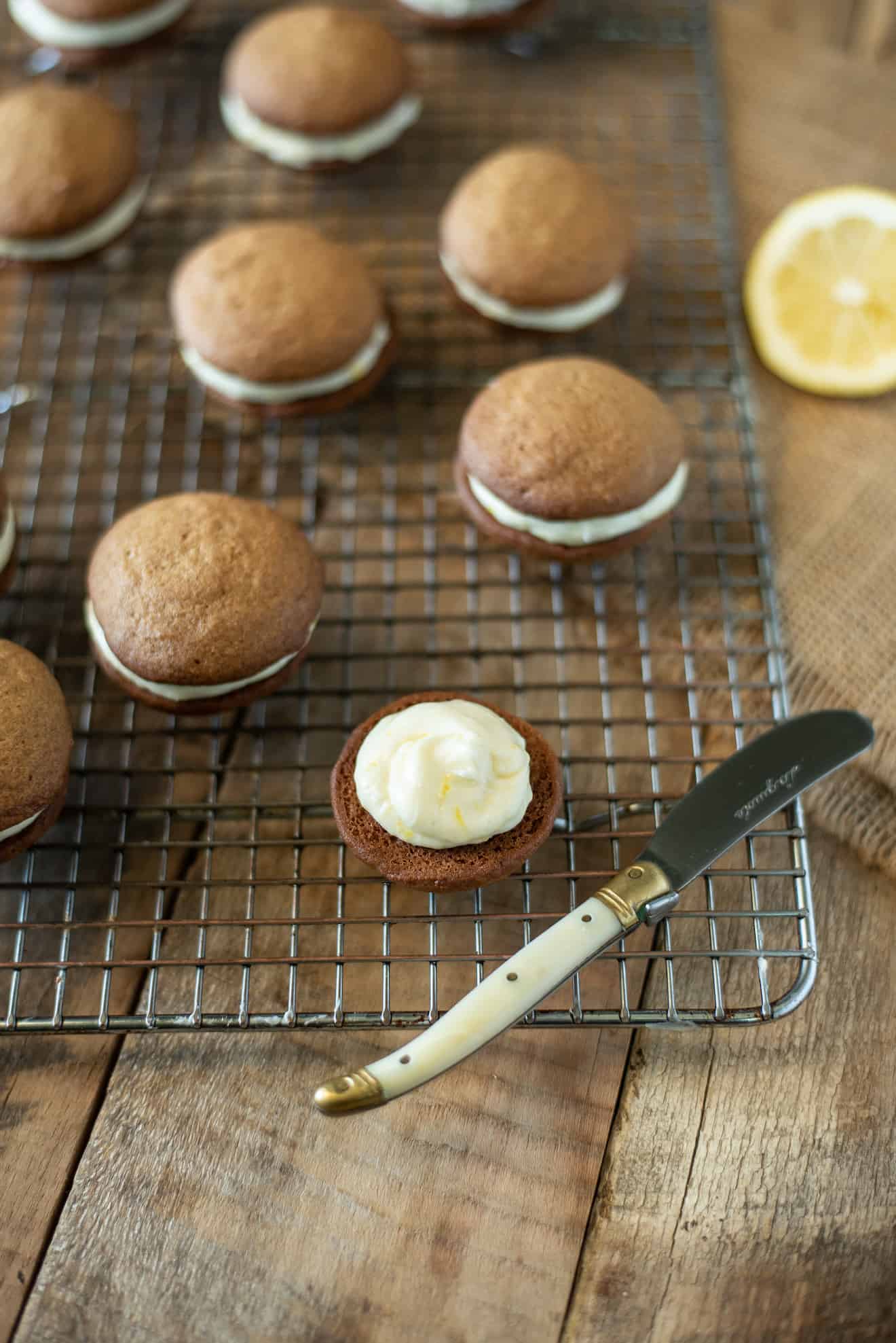 Lemon Ginger Cream Sandwich Cookies Culinary Ginger