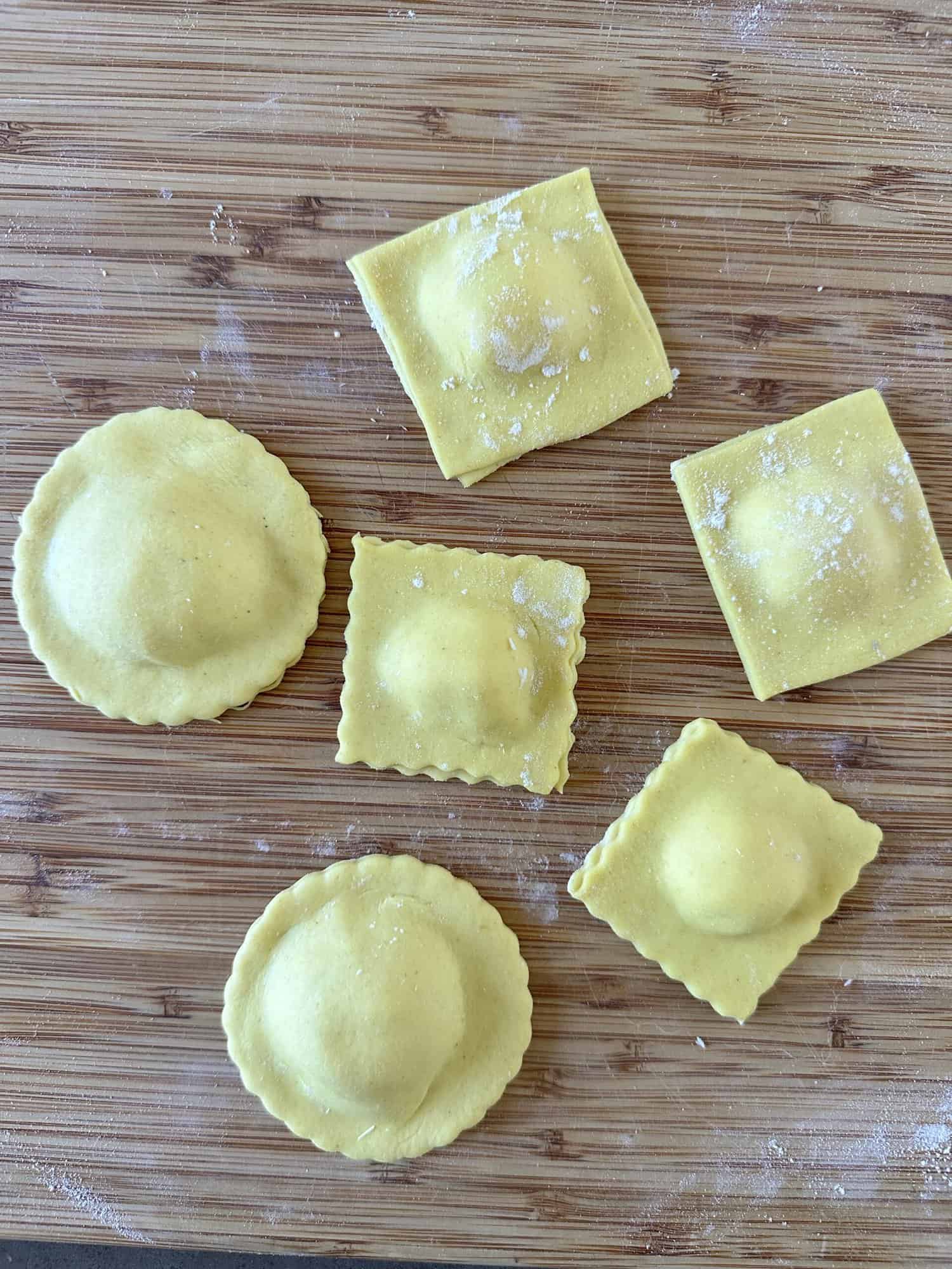 Lemon Ricotta Ravioli with Mint Butter Sauce Culinary Ginger