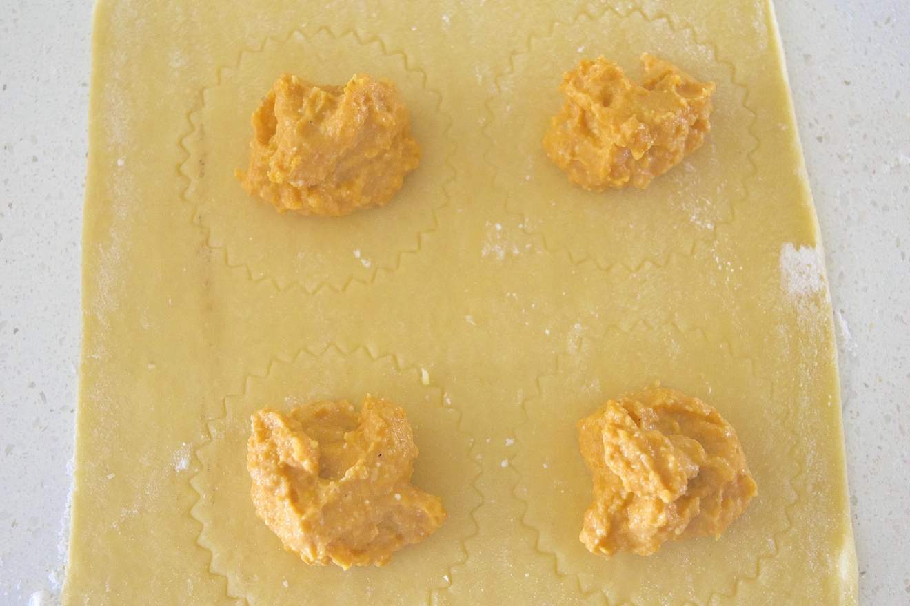 Pumpkin Ricotta Ravioli Culinary Ginger