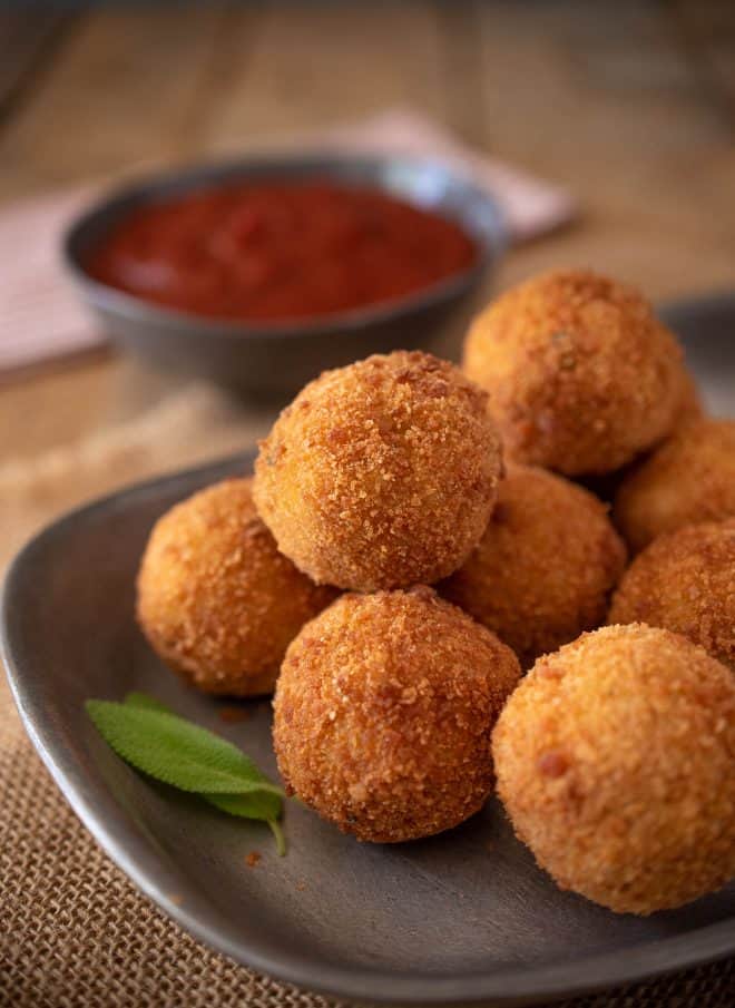Risotto Rice Balls (Arancini) Culinary Ginger