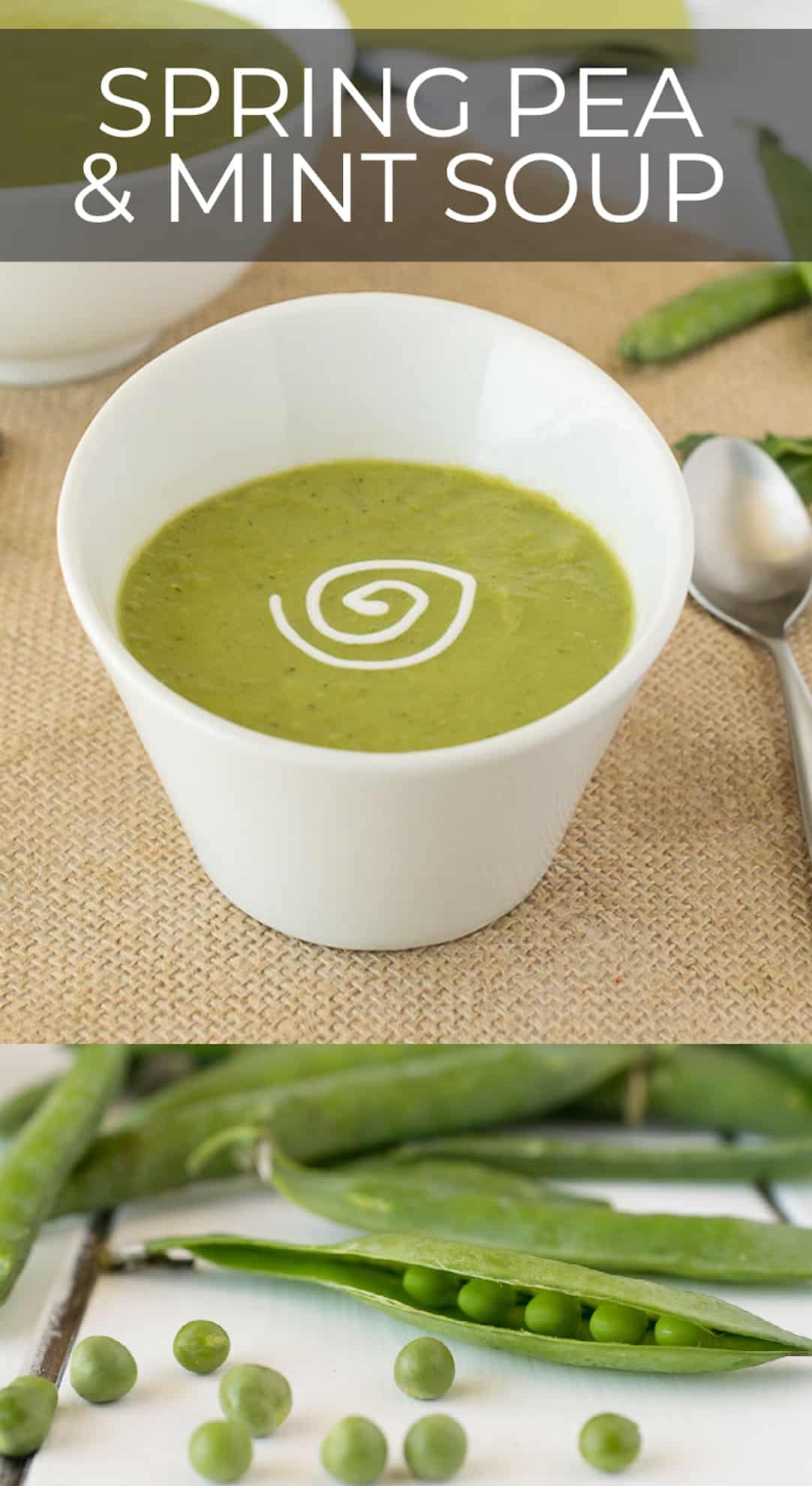 Spring Pea and Mint Soup