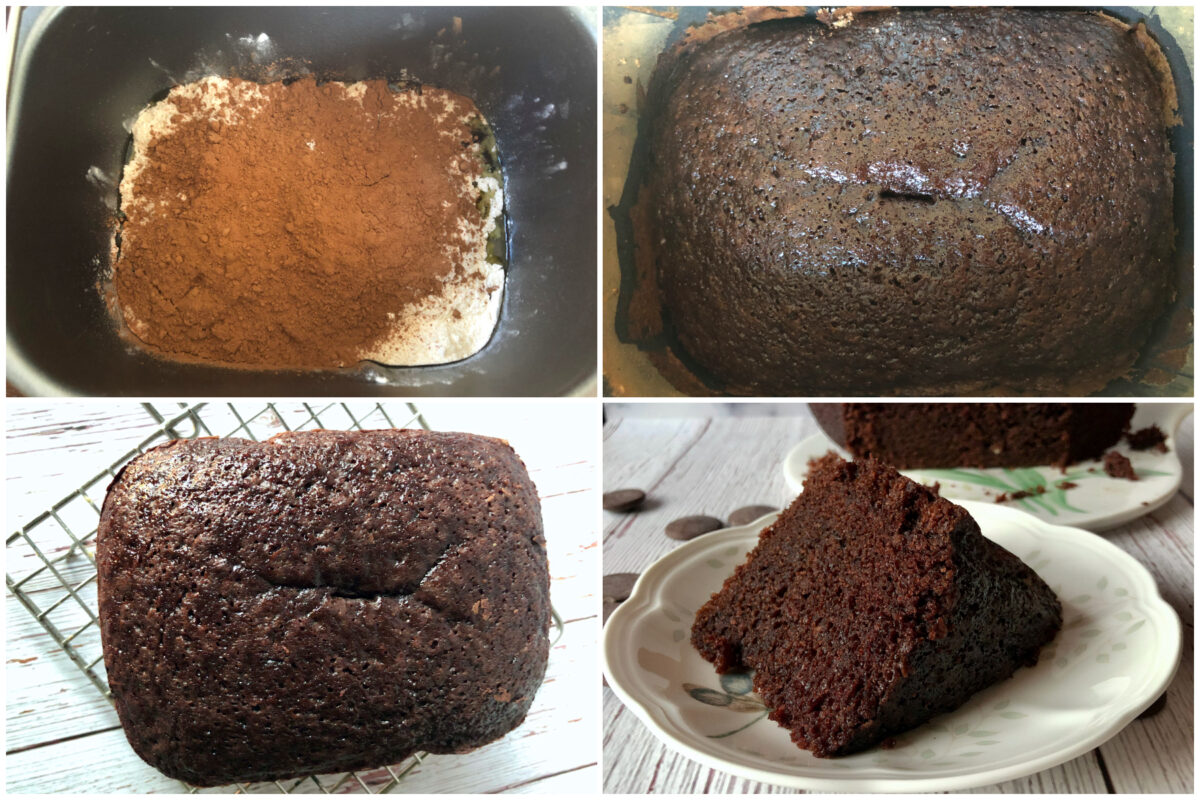 bread machine chocolate cake steps CulinaryShades