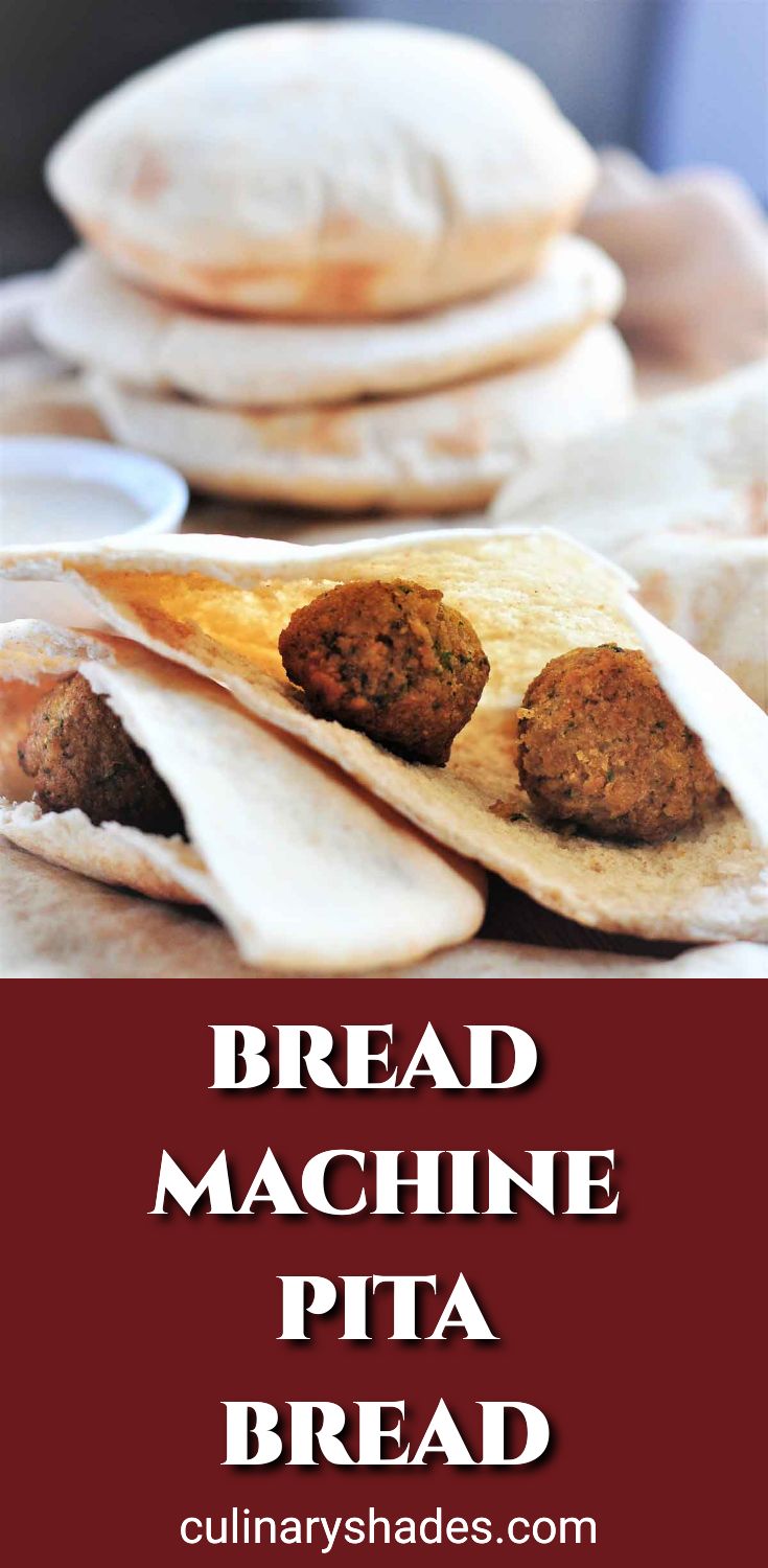 Bread Machine Pita Bread Culinary Shades