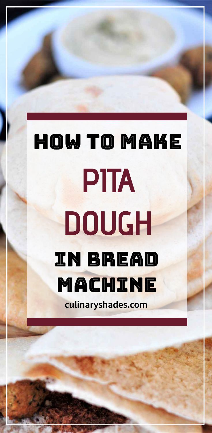 Bread Machine Pita Bread Culinary Shades