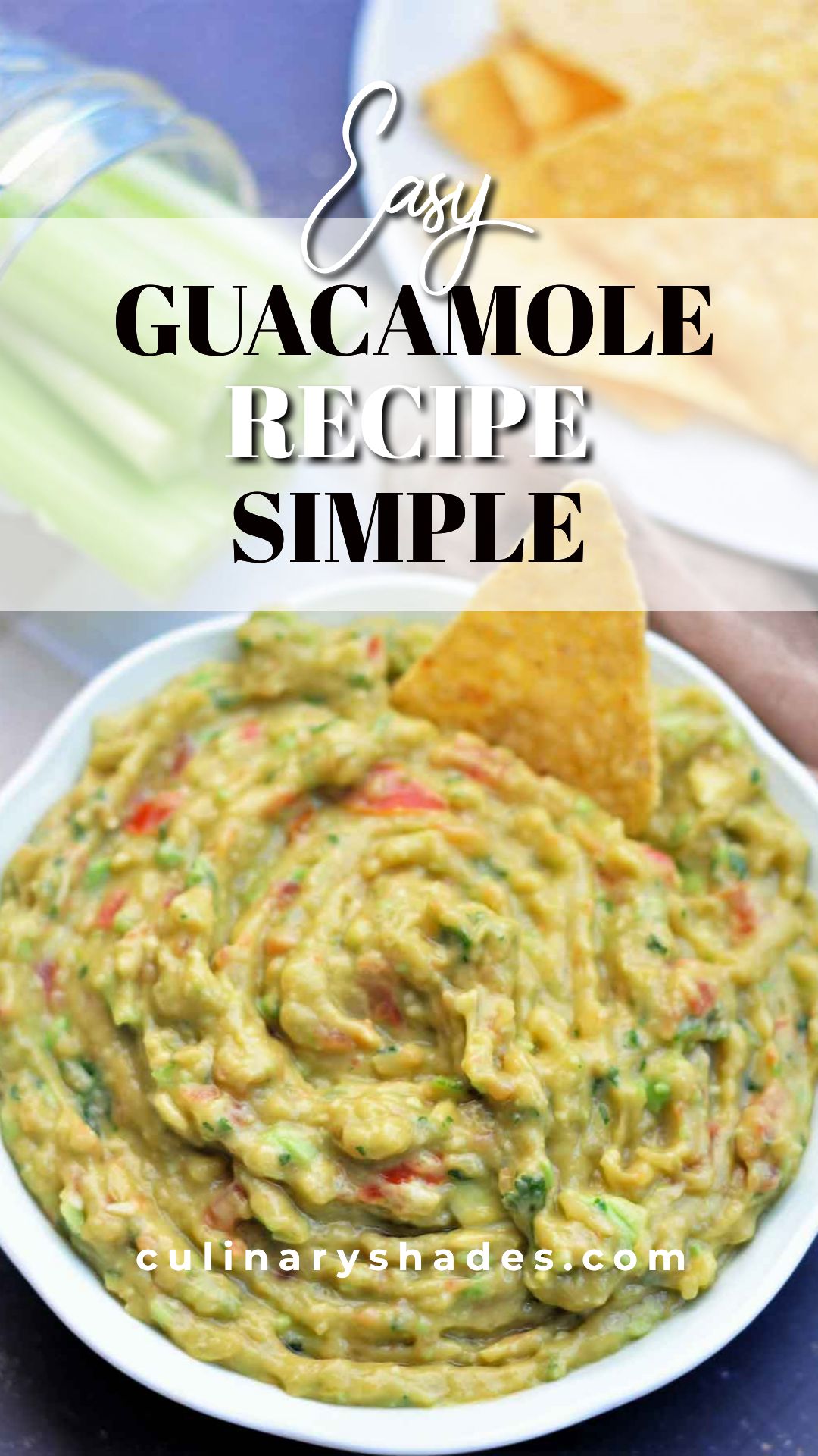 Guacamole In Food Processor Culinary Shades