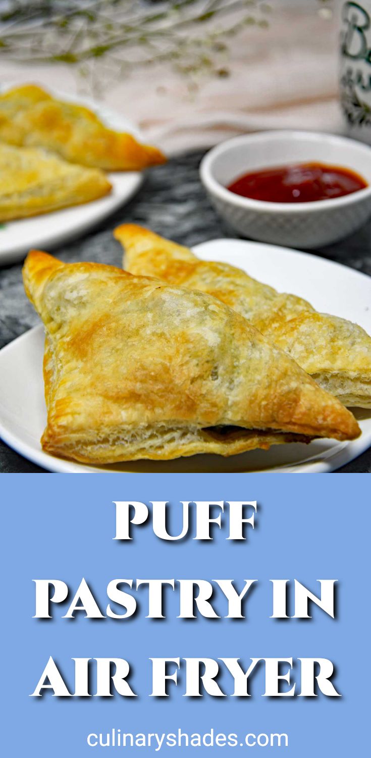 Air Fryer Mushroom Puff Pastry (Turnovers) Culinary Shades