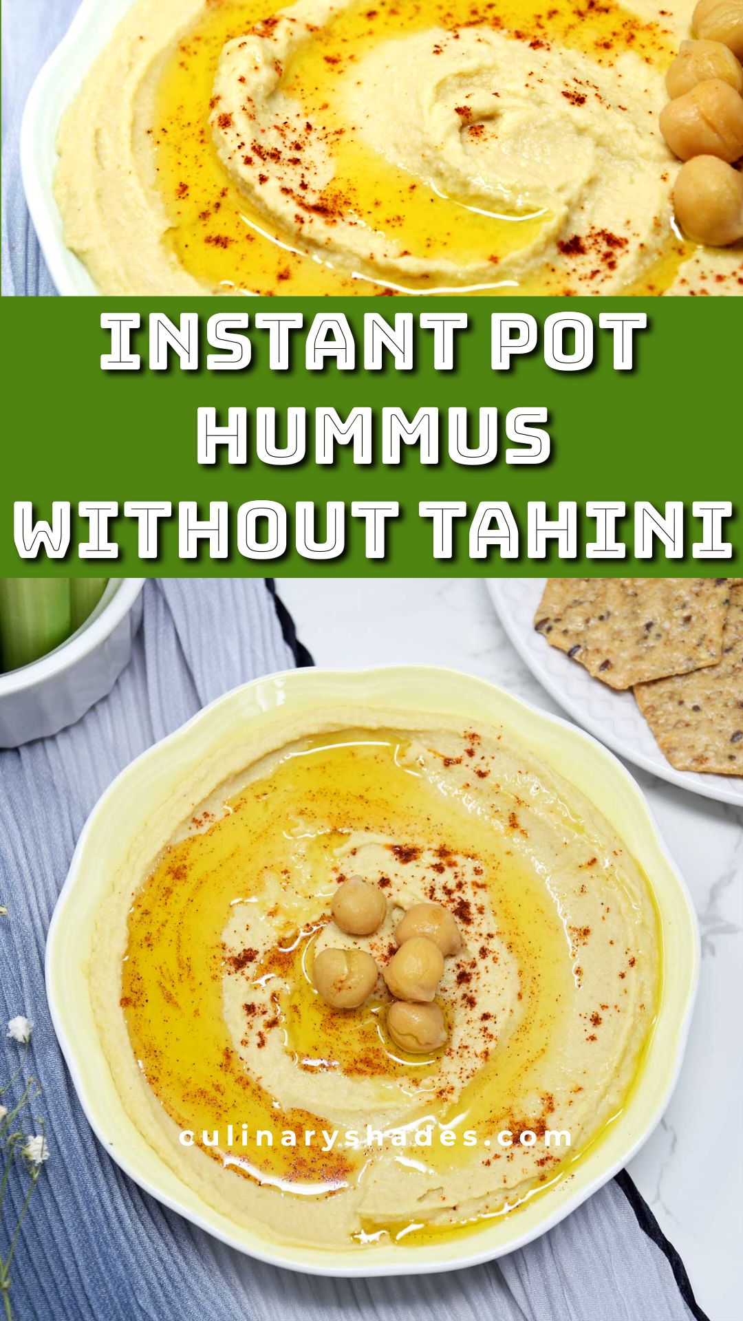 How To Make Hummus Without Tahini Culinary Shades