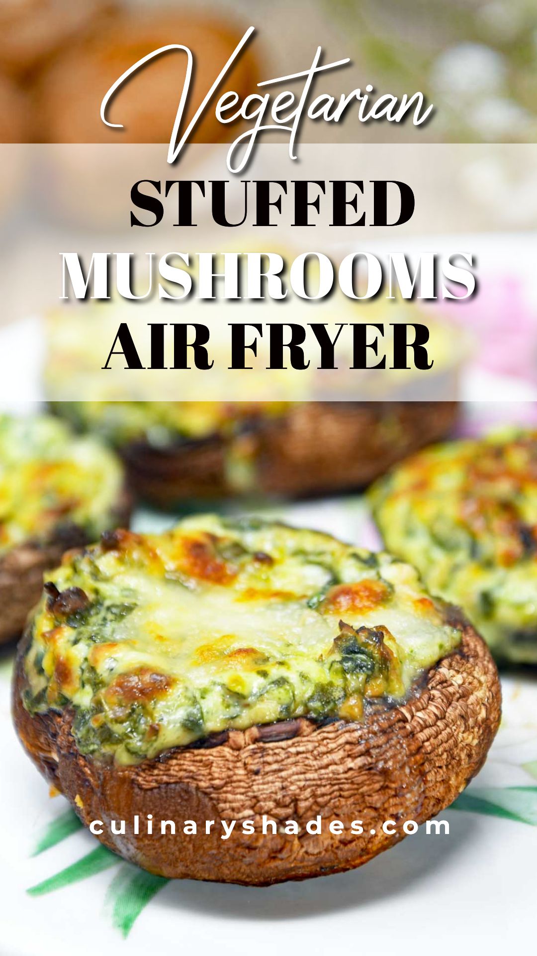 Air Fryer Stuffed Mushrooms Culinary Shades