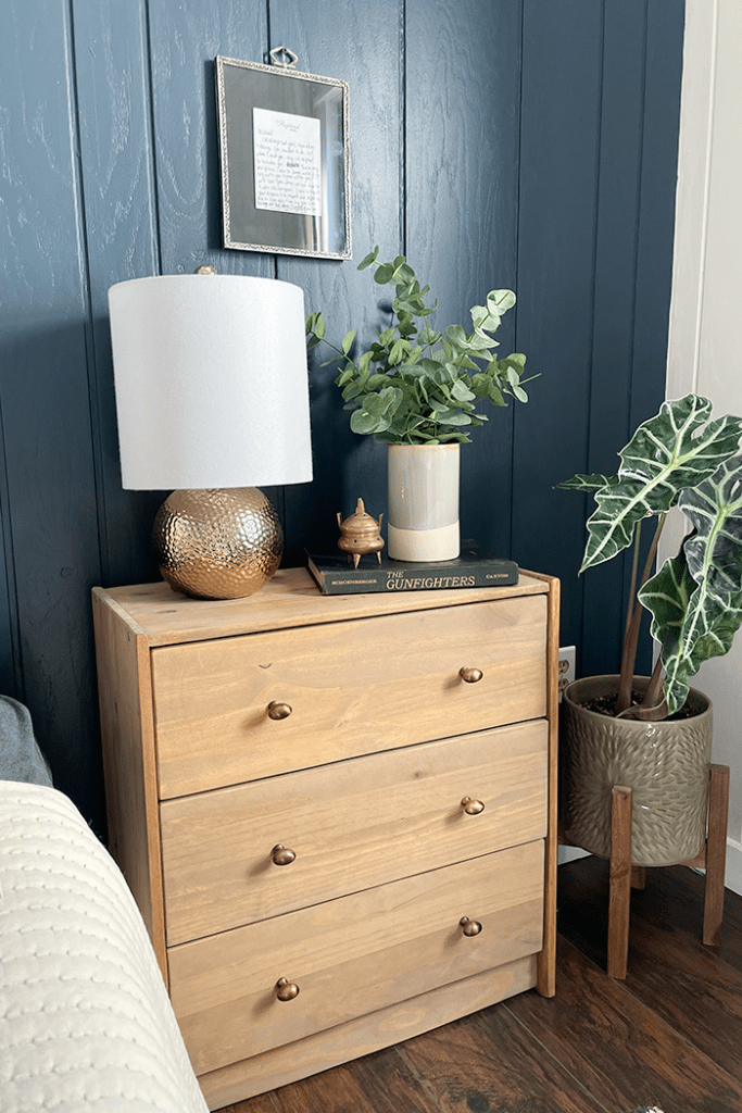 Ikea Rast Nightstand Affordable Diy Modern Farmhouse Nightstand