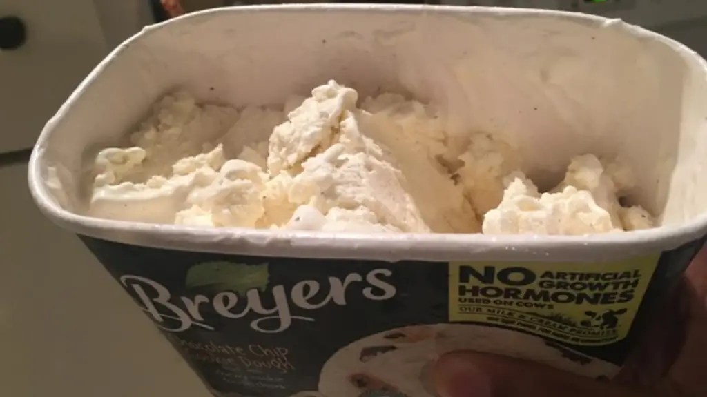 Breyers Chocolate Chip Cookie Dough Ice Cream Nutrition Facts Cully's