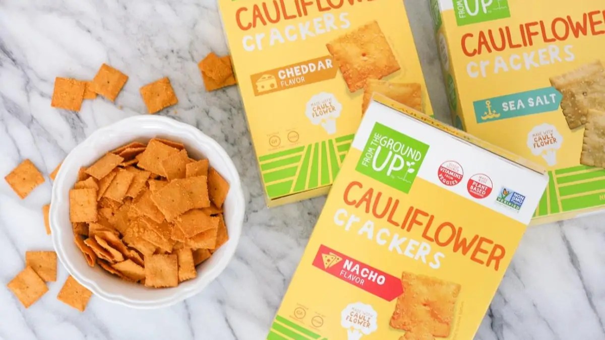 From The Ground UpCauliflower Crackers Nutrition Facts
