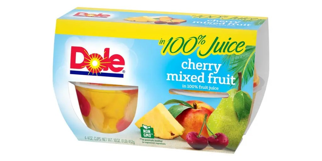 Dole Fruit Cups Nutritional Facts Cully's Kitchen