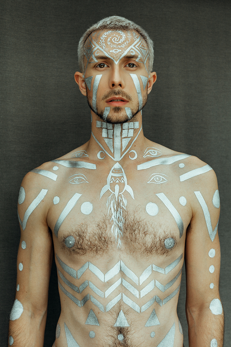 Travis Chantar’s Tribe or a Majestic Collection of Body Painting