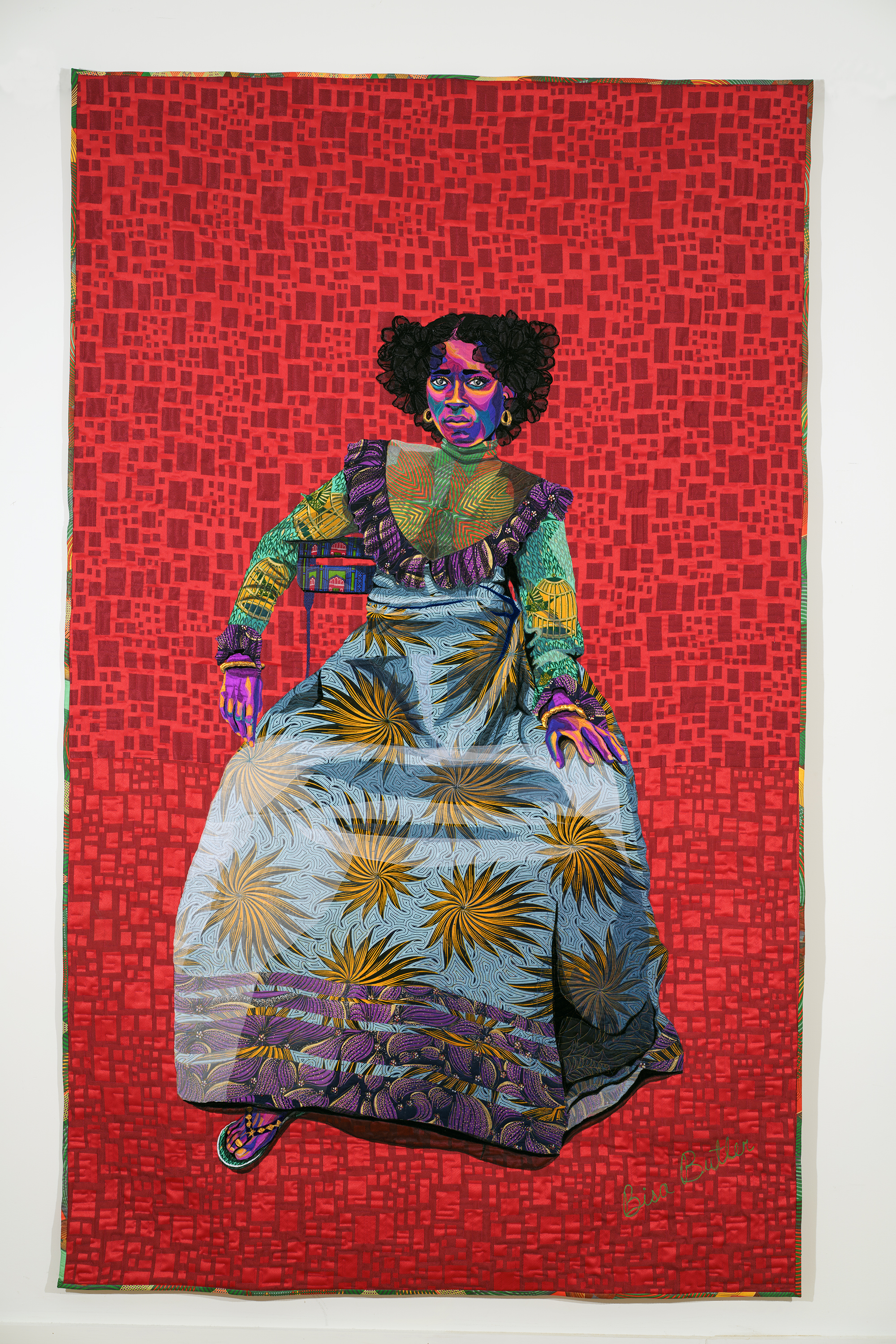 Quilted Portraits that Evoke the Racialized and Gendered History of