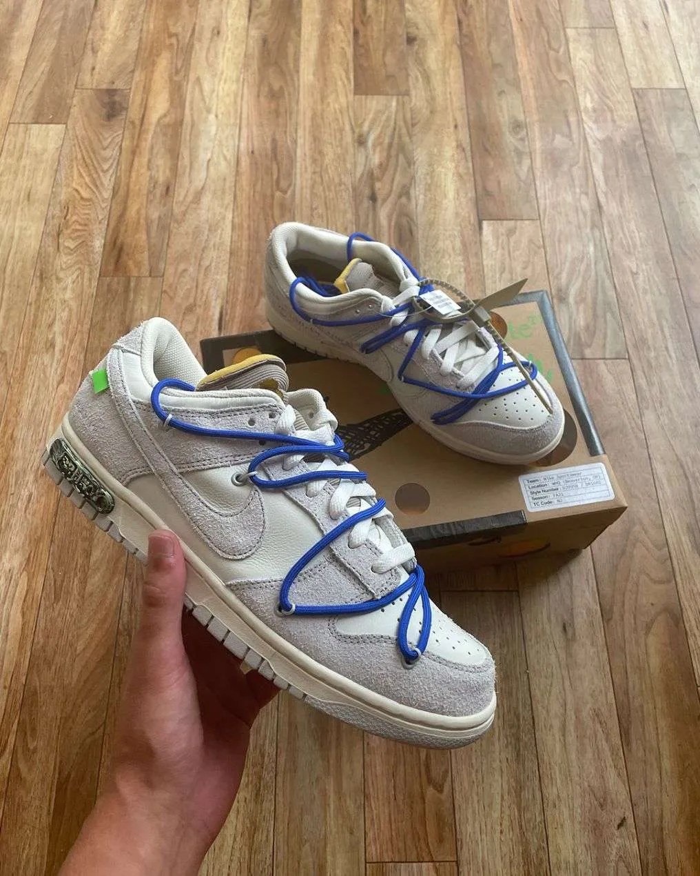 OFFWHITE X NIKE DUNK LOW LOT 32 Culted