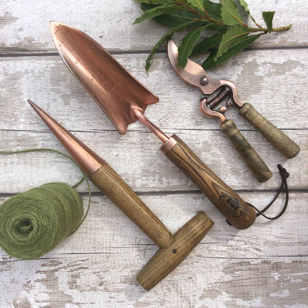 Iron gardening tools versus copper gardening tools What we were never