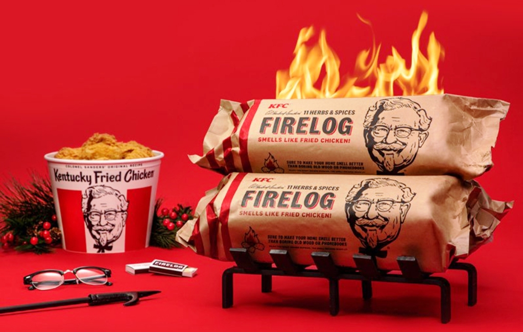 The KFC Firelog returns to Canada to ruin Christmas