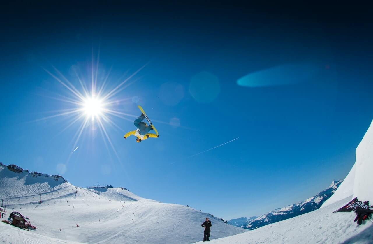 The Best Drone that follows snowboarding Culf of Drone
