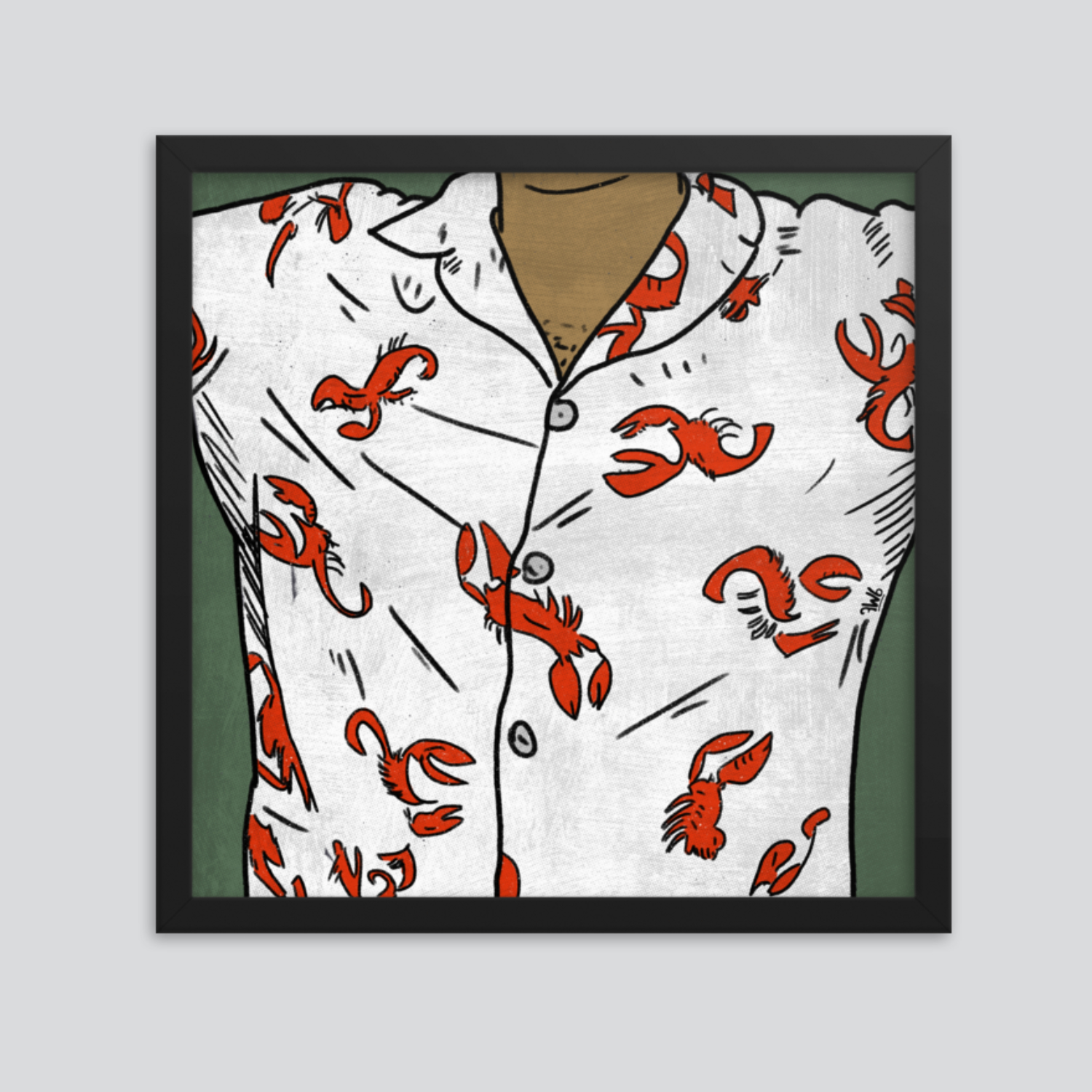 Lobster Shirt Seinfeld Inspired Art Print Cult Potato