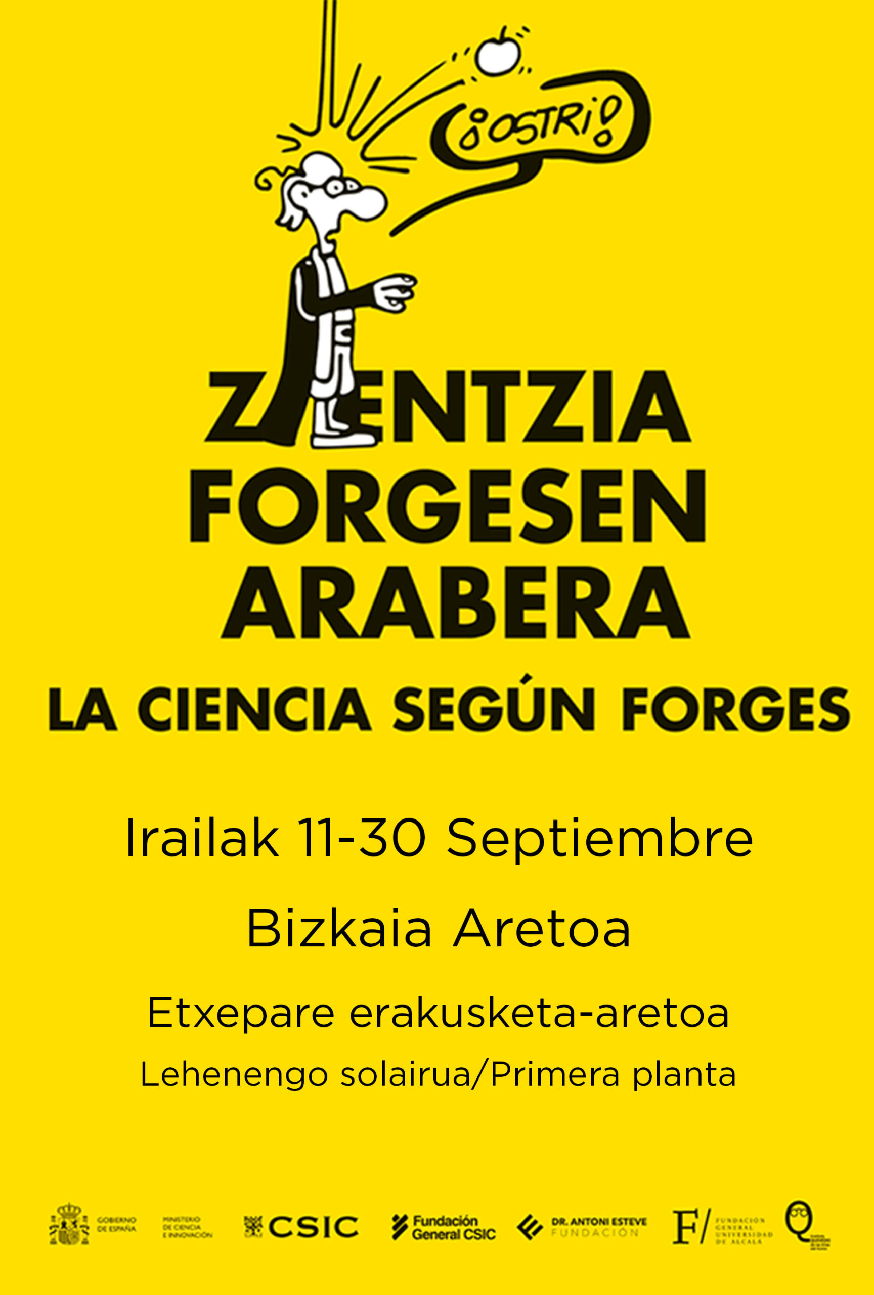 Exposición "La Ciencia según en Bilbao — Cuaderno de Cultura